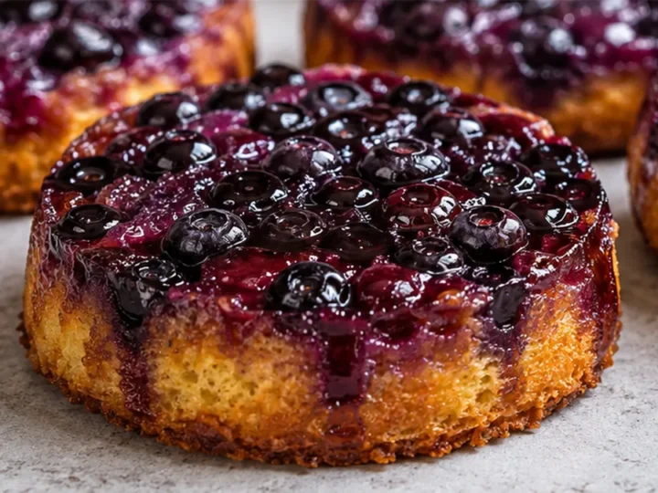Gâteaux aux Myrtilles : Le dessert retourné !