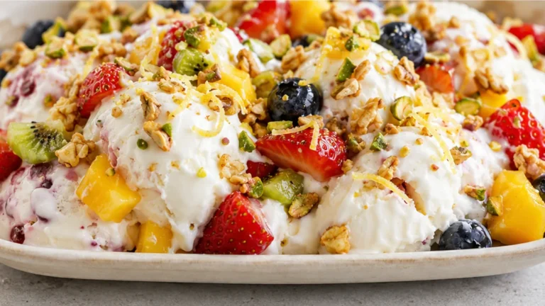 GLACE AU YAOURT : La recette fraîcheur SANS SORBETIÈRE !