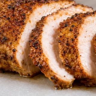 Poitrine de Dinde Croustillante à l'Air Fryer - poitrine dinde