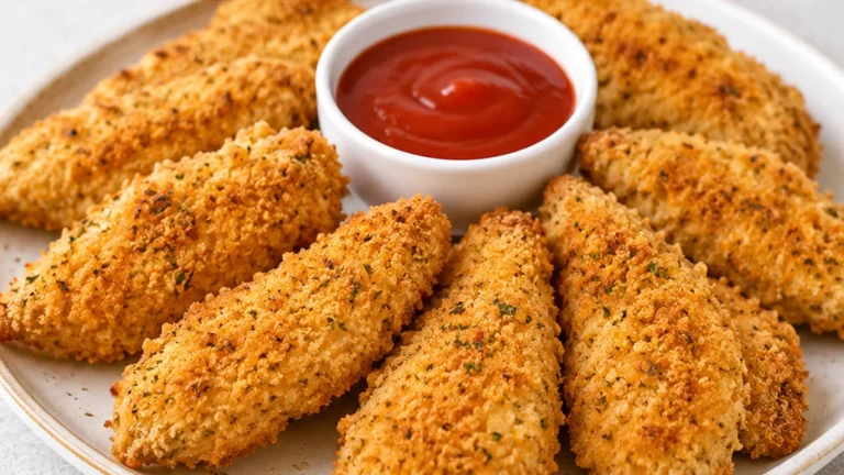 Tenders de Poulet Croustillants au Cornichon