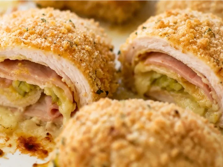 Poulet Cubain Roulé Croustillant et Fromagé