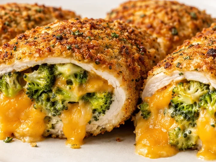 Poulet Farci Brocoli & Fromage Croustillant