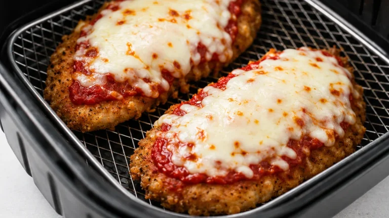 Poulet Parmesan Croustillant à l’Air Fryer