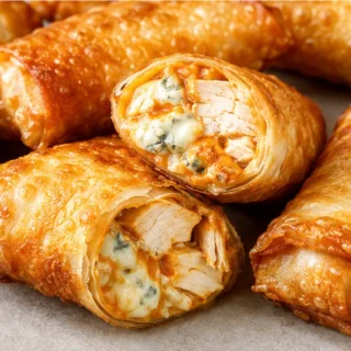 Rouleaux de Poulet Buffalo Croustillants & Irrésistibles - rouleaux poulet