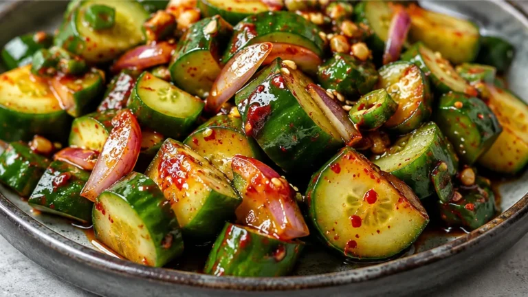 Concombres Coréens Croquants : Explosion de Saveurs !