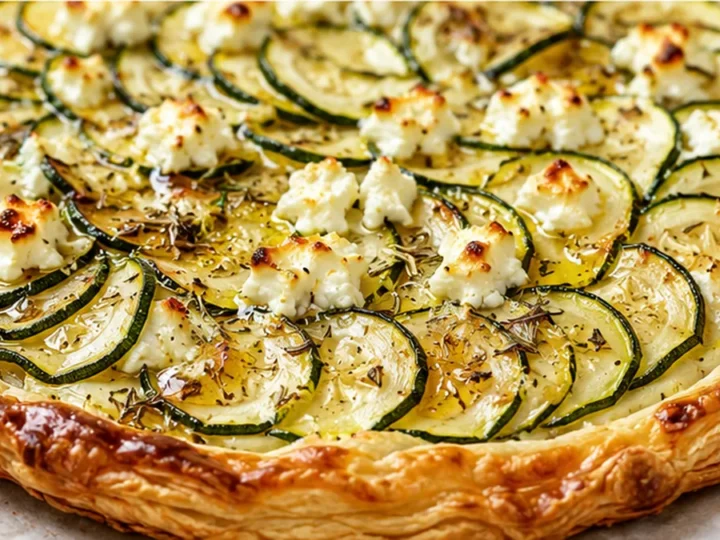Tarte Fine Courgettes Chèvre Croustillante !