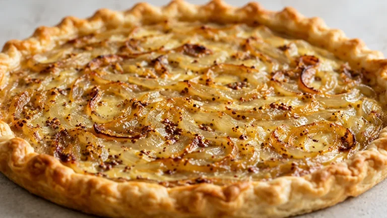 Tarte aux Oignons Fondants de Mamie