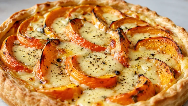 Tarte Potimarron Raclette : Le Plat Réconfortant !